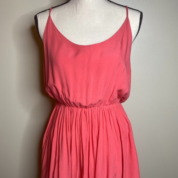 BB Dakota Elin Pleated Spaghetti Strap Dress - Picture 2 of 6